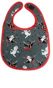 Image of Sourpuss Flying Sailor Kewpie Bib