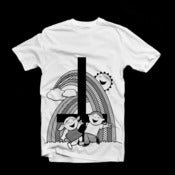 Image of HEXED HAPPY CROSS WHITE SHIRT