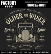 Image of Older & Wiser Speed Shop - OW002A
