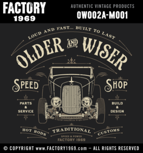 Image of Older & Wiser Speed Shop - OW002A