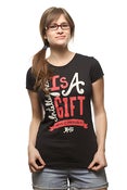 Image of BHG Intelligence is a Gift Women's Black T-Shirt