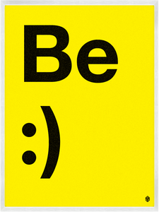 Image of Be Happy - Print