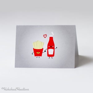 Image of Fries Love Ketchup