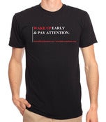 Image of WAKE UP T-SHIRT (Black)
