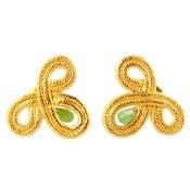 Image of Clover Knot Earring, 2 Drop 