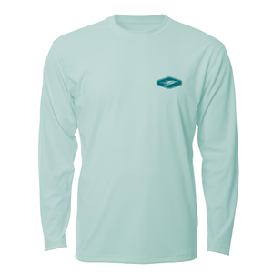 Image of Fly Fishing AVIDry L/S - Seafoam