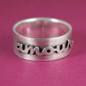 Image of Amour Ring in Silver