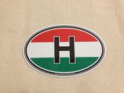 Image of Magnetic Hungarian Car Sign