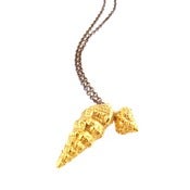 Image of Double Shell Pendant 