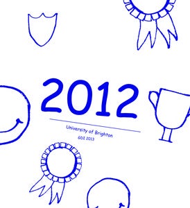 Image of 2012 Brighton GDI Calendar