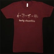 Image of Cranberry fuzzy math T-Shirt