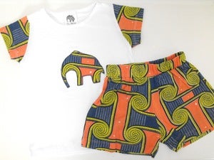Image of TILI BWINO kids T-shirt and kids short sets 