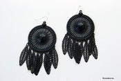 Image of Rossmore. DARK DREAM EARRINGS