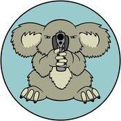 Image of Armed Speedy Window Decal
