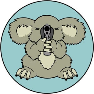 Image of Armed Speedy Window Decal