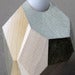 Image of Dorit Wood Candle Holders in White Gold