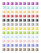 Image of Sewing Machines Printable for Glass Tile Pendant making