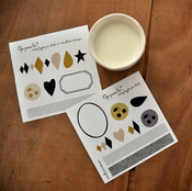 Image of Stickers à découper, Chacha papiers