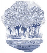 Image of Lily Pond - Limited Edition Silk Screen Print