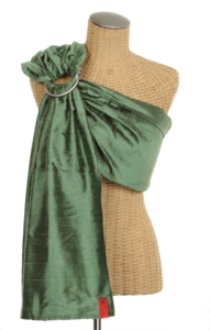 Image of Sakura Bloom Simple Silk Baby Sling