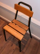 Image of Chaise enfant années 50