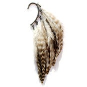 Image of Ear cuff "Plymouth rock chicken"