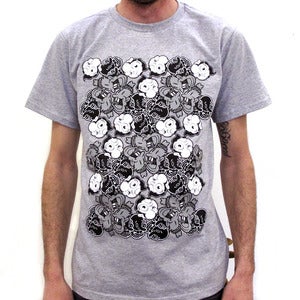 Image of Heather Grey Crazy Faces