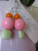 Image of "Citrus Prettiness" Handmade Earrings