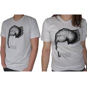 Image of T-Shirt Bloodgroup Motiv "Elephant", Farbe hellgrau/ash grey