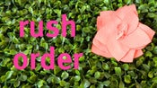 Image of rush order