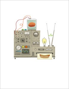 Image of Illustration Machine print