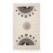 Image of Hand Printed Peshtemal - Cream