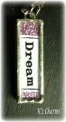 Image of 1/2 x 1-5/8 Glittery Skinny tag