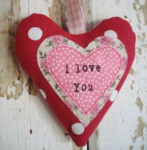 Image of I Love You Lavender Heart