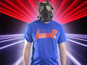 Image of Syracuse HawnB Tee-Royal w/Orange