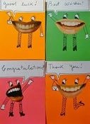 Image of mouth gritting cards