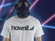 Image of  HawnB Dirty Bird Tee-White/Grey