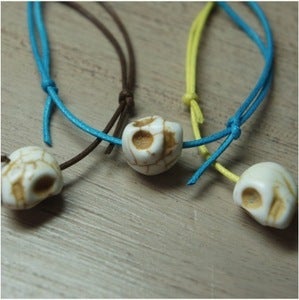 Image of Skull Friendship Bracelet