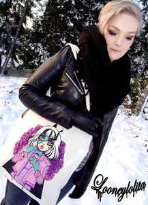 Image of LIMITED EDITION TOTEBAG by LOONEYLOLITA