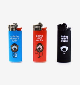 Image of 'Suck' Lighter Series x 3 - Set 1
