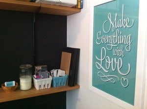 Image of Make Everything With Love 11x17 print