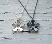 Image of forget-me-not necklace