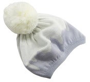 Image of Coverd in Snow Knitted Beret (lilac)