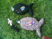 Image of fish cushions