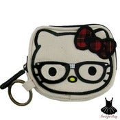 Image of HELLO KITTY NERD COIN BAG