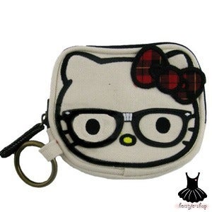 Image of HELLO KITTY NERD COIN BAG