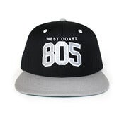 Image of 805 Snap Back Grey/Black Contrast