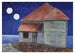 Image of Luella Martin - Two Moons (Gouache on Paper)