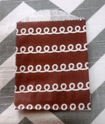 Image of Petite Brown Cupcake Swirl Treat Bags