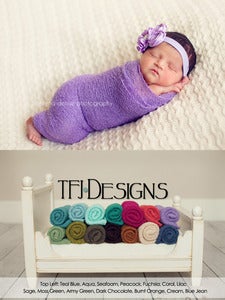 Image of {KNITTED} Baby Wraps - Newborn Photographer Prop - NEW - Ready to Ship
